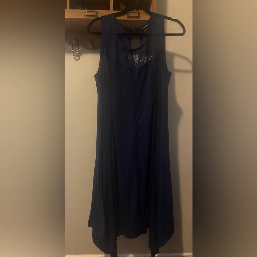 Torrid Midnight Blue Dress-excellent condition